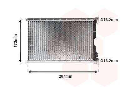 Van Wezel Wärmetauscher, Innenraumheizung [Hersteller-Nr. 06006342] für BMW