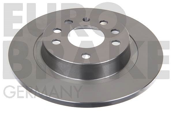 Eurobrake Bremsscheibe Hinterachse VOLL [Hersteller-Nr. 5815203646] für Vauxhall, Opel, Saab, Fiat, Citroën