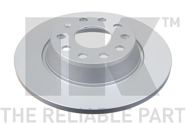 Nk Bremsscheibe Hinterachse Voll [Hersteller-Nr. 3147133] für VW, Seat, Audi, Skoda