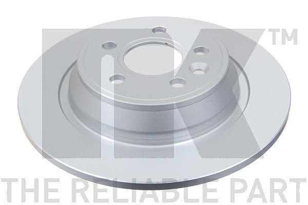 Nk 1x Bremsscheibe Hinterachse Voll [Hersteller-Nr. 312571] für Land Rover, Ford