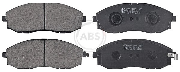 A.b.s. Bremsbelagsatz, Scheibenbremse [Hersteller-Nr. 37130] für Hyundai