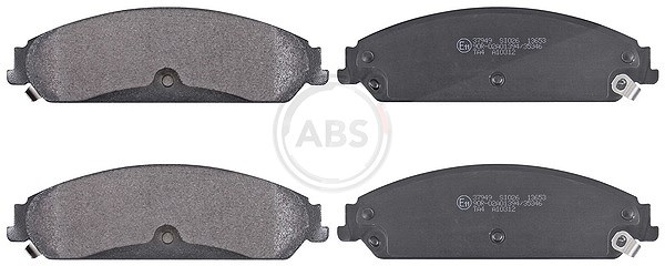 A.b.s. Bremsbelagsatz, Scheibenbremse [Hersteller-Nr. 37949] für Chrysler, Lancia