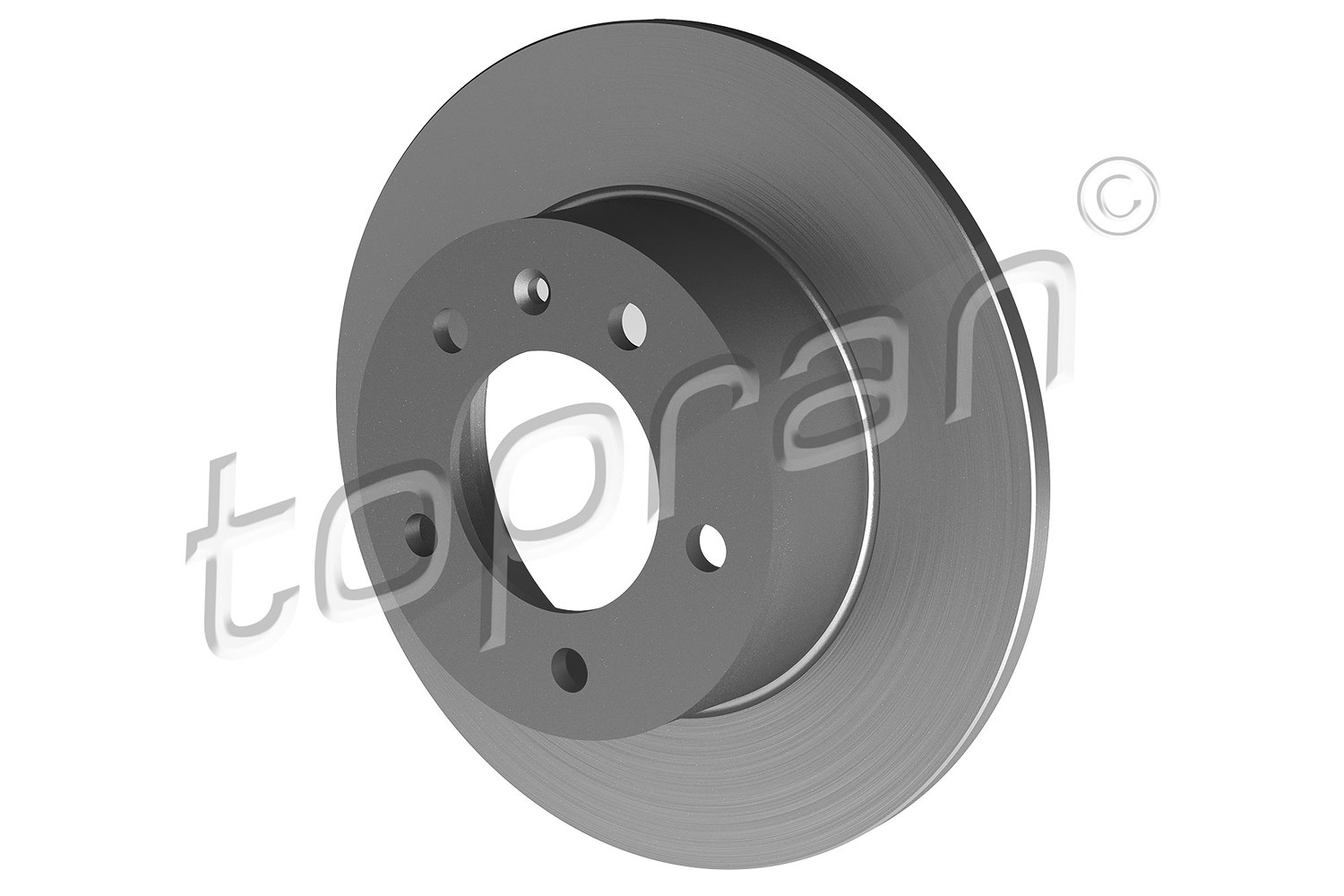 Topran Bremsscheibe [Hersteller-Nr. 207071] für Vauxhall, Opel, Nissan, Renault