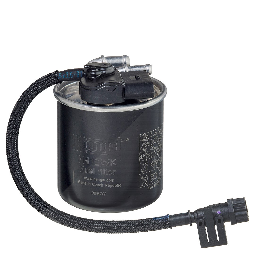 Hengst Filter Kraftstofffilter [Hersteller-Nr. H412WK] für Mercedes-Benz