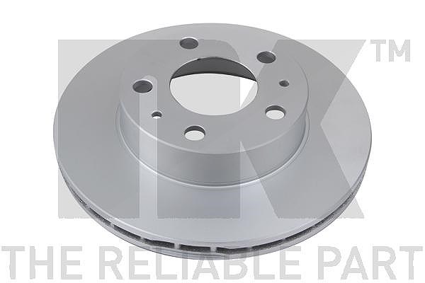 Nk 1x Bremsscheibe [Hersteller-Nr. 319946] für Citroën, Peugeot, Fiat