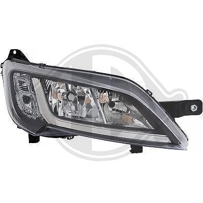 Diederichs Hauptscheinwerfer [Hersteller-Nr. 3484782] für Peugeot, Opel, Fiat, Citroën