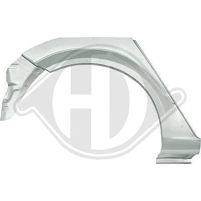 Diederichs Seitenwand [Hersteller-Nr. 9327132] für Vauxhall, Opel