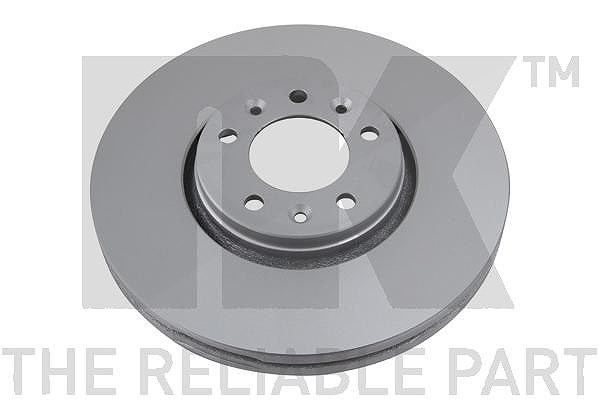 Nk 1x Bremsscheibe Vorderachse Belüftet [Hersteller-Nr. 313734] für Citroën, Fiat, Peugeot, Toyota