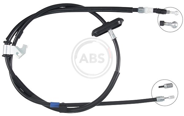 A.b.s. Seilzug, Feststellbremse [Hersteller-Nr. K19811] für Vauxhall, Opel