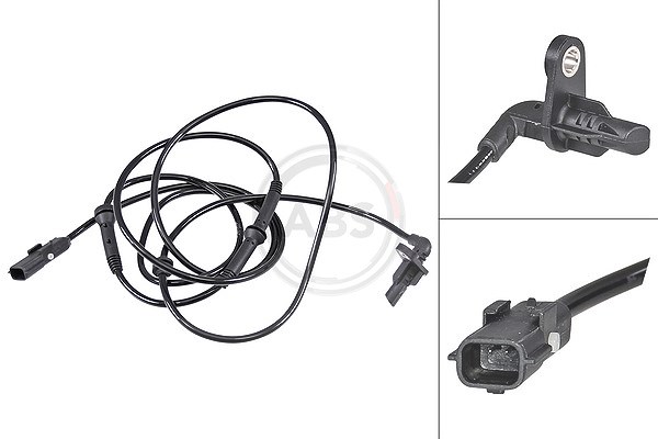 A.b.s. Sensor, Raddrehzahl [Hersteller-Nr. 30209] für Renault, Dacia