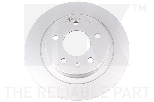 Nk Bremsscheibe [Hersteller-Nr. 313687] für Opel, Vauxhall