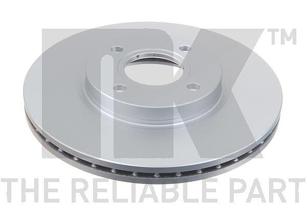 Nk 1x Bremsscheibe [Hersteller-Nr. 312588] für Ford