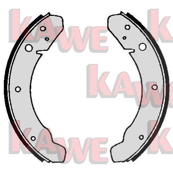 Kawe Bremsbackensatz [Hersteller-Nr. 03890] für VW, Porsche