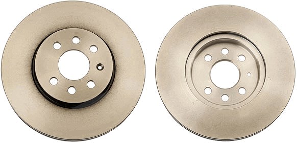 Trw Bremsscheibe Vorderachse Belüftet [Hersteller-Nr. DF4426] für Opel, Vauxhall