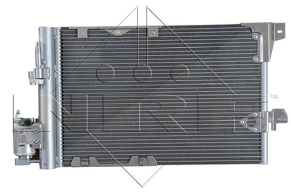 Nrf Kondensator, Klimaanlage [Hersteller-Nr. 35301] für Opel, Vauxhall