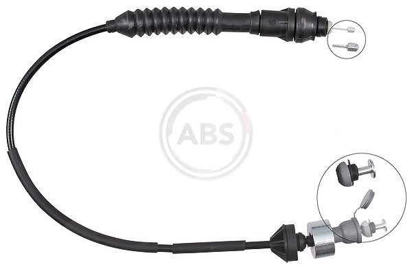 A.b.s. Seilzug, Kupplungsbetätigung [Hersteller-Nr. K26780] für Peugeot, Citroën