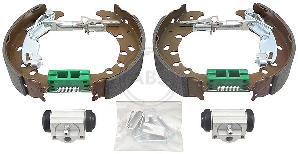 A.b.s. Bremsbackensatz [Hersteller-Nr. 111520] für Citroën, Chrysler, Fiat, Peugeot, Lancia