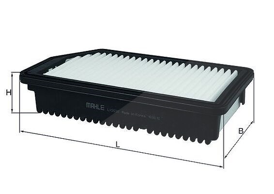 Knecht Luftfilter [Hersteller-Nr. LX3538] für Hyundai, Kia