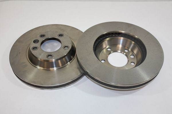 Automega 1x Bremsscheibe Vorderachse Belüftet Links [Hersteller-Nr. 120035710] für VW, Porsche, Audi