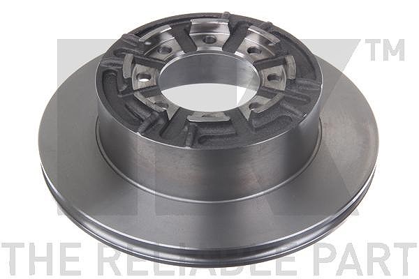 Nk Bremsscheibe [Hersteller-Nr. 202345] für Iveco