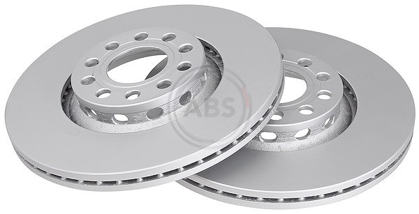 A.b.s. Bremsscheibe Vorderachse Belüftet [Hersteller-Nr. 16930] für VW, Skoda, Seat, Audi