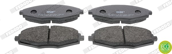 Ferodo Bremsbelagsatz, Scheibenbremse [Hersteller-Nr. FDB1337] für Jeep, Nissan, Daewoo, Chery, Zaz, Chevrolet