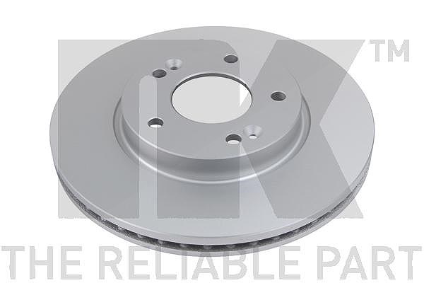 Nk 1x Bremsscheibe Vorderachse [Hersteller-Nr. 313445] für Hyundai, Kia