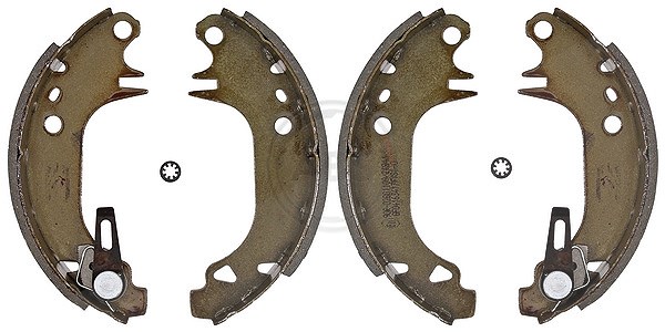 A.b.s. Bremsbackensatz [Hersteller-Nr. 8312] für Renault, Peugeot