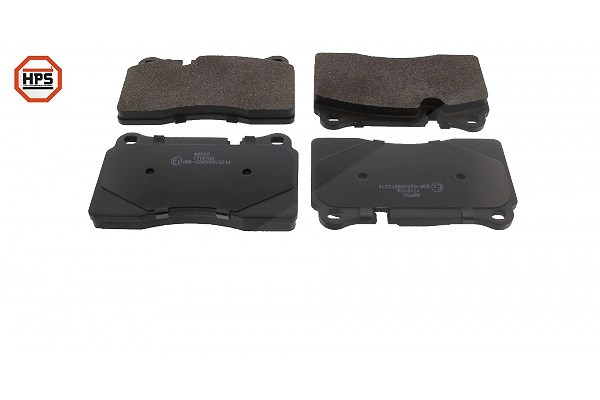 Mapco Bremsbelagsatz, Scheibenbremse [Hersteller-Nr. 6991HPS] für Seat, Audi, VW