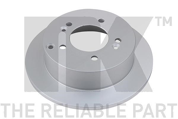 Nk 1x Bremsscheibe Hinterachse Voll [Hersteller-Nr. 313424] für Kia, Subaru, Hyundai