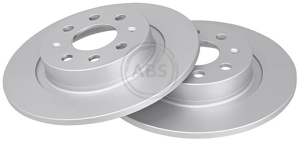 A.b.s. Bremsscheibe Hinterachse Voll [Hersteller-Nr. 17712] für Opel, Vauxhall, Abarth, Fiat