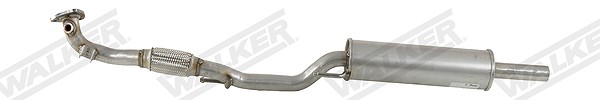Walker Vorschalldämpfer [Hersteller-Nr. 23358] für Seat, VW, Skoda