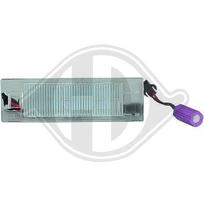 Diederichs Kennzeichenleuchte [Hersteller-Nr. LID10409] für Opel