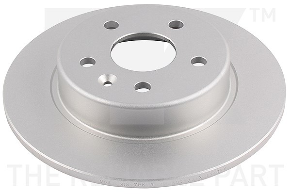 Nk 1x Bremsscheibe Hinterachse Voll [Hersteller-Nr. 313681] für Vauxhall, Opel