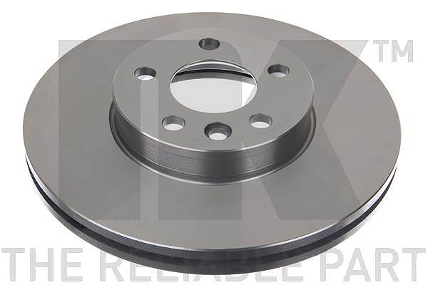Nk Bremsscheibe Vorderachse BELÜFTET [Hersteller-Nr. 204772] für Seat, VW, Ford