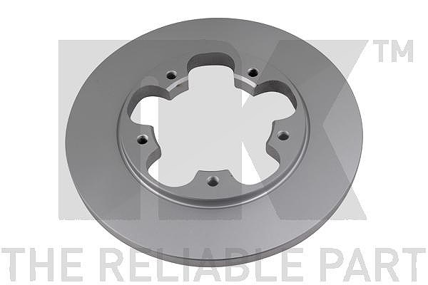 Nk 1x Bremsscheibe Hinterachse Voll [Hersteller-Nr. 312595] für Ford