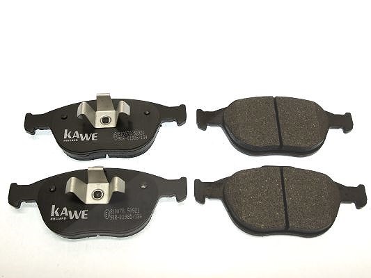 Kawe Bremsbelagsatz, Scheibenbremse [Hersteller-Nr. 810078] für Ford, Renault