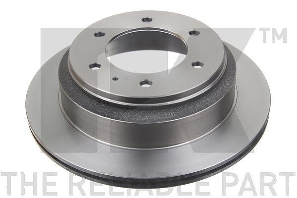 Nk Bremsscheibe Hinterachse BELÜFTET [Hersteller-Nr. 203635] für Opel, Isuzu, Vauxhall