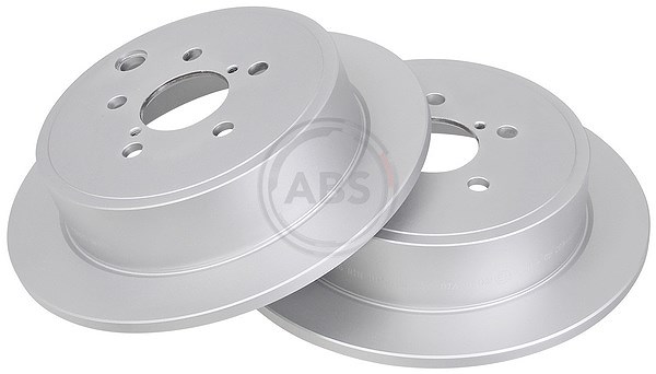A.b.s. Bremsscheibe Hinterachse Voll [Hersteller-Nr. 18156] für Toyota, Subaru