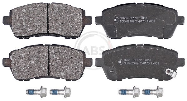A.b.s. Bremsbelagsatz, Scheibenbremse [Hersteller-Nr. 37606] für Suzuki, Ford, Mazda, Daihatsu, Subaru