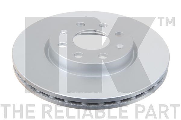 Nk Bremsscheibe Vorderachse Belüftet [Hersteller-Nr. 312348] für Fiat, Vauxhall, Opel