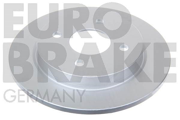 Eurobrake Bremsscheibe Hinterachse Voll [Hersteller-Nr. 5815202536] für Ford