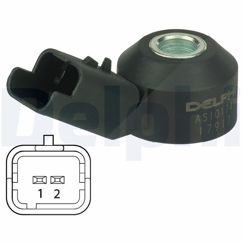 Delphi Klopfsensor [Hersteller-Nr. AS10174] für Toyota, Citroën, Lancia, Fiat, Peugeot, Ds, Mini