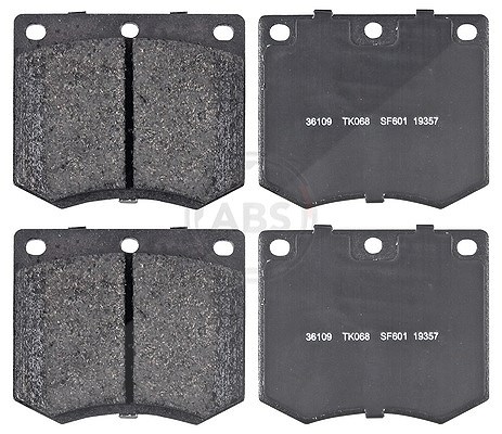 A.B.S. Bremsbelagsatz, Scheibenbremse 36109 für Ford ROVER HYUNDAI Bentley - Bild 3