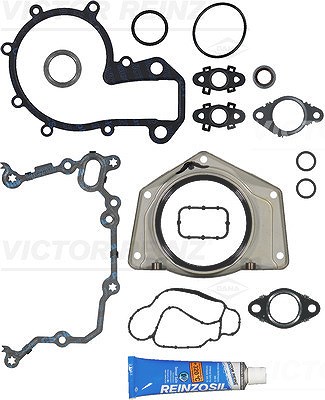 Victor Reinz Dichtungssatz, Kurbelgehäuse [Hersteller-Nr. 08-10030-01] für Opel, Vauxhall