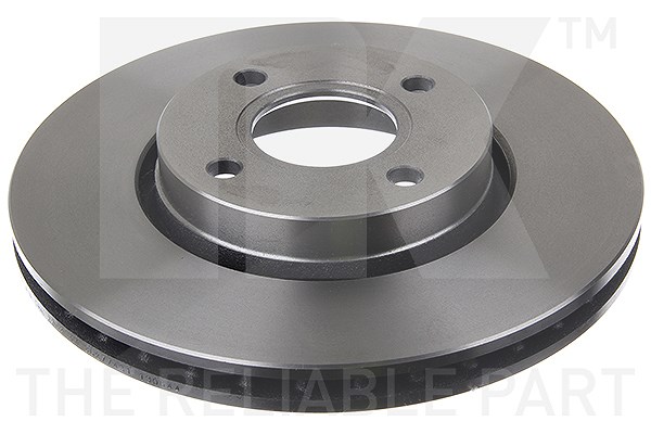 Nk Bremsscheibe Vorderachse BELÜFTET [Hersteller-Nr. 202542] für Ac, Ford