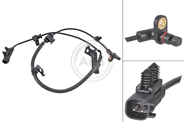 A.b.s. Sensor, Raddrehzahl [Hersteller-Nr. 31813] für Dodge, Fiat
