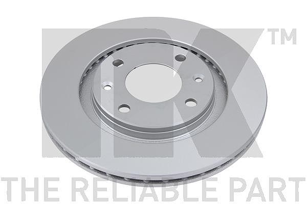 Nk 1x Bremsscheibe Vorderachse Belüftet [Hersteller-Nr. 319915] für Peugeot, Citroën