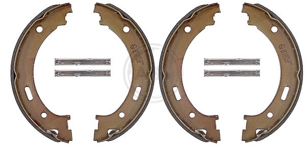A.b.s. Bremsbackensatz, Feststellbremse [Hersteller-Nr. 40843] für Jeep