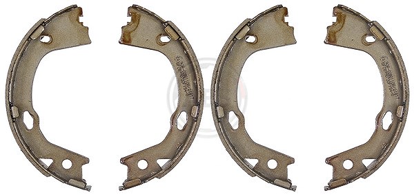 A.b.s. Bremsbackensatz, Feststellbremse [Hersteller-Nr. 9317] für Kia, Hyundai